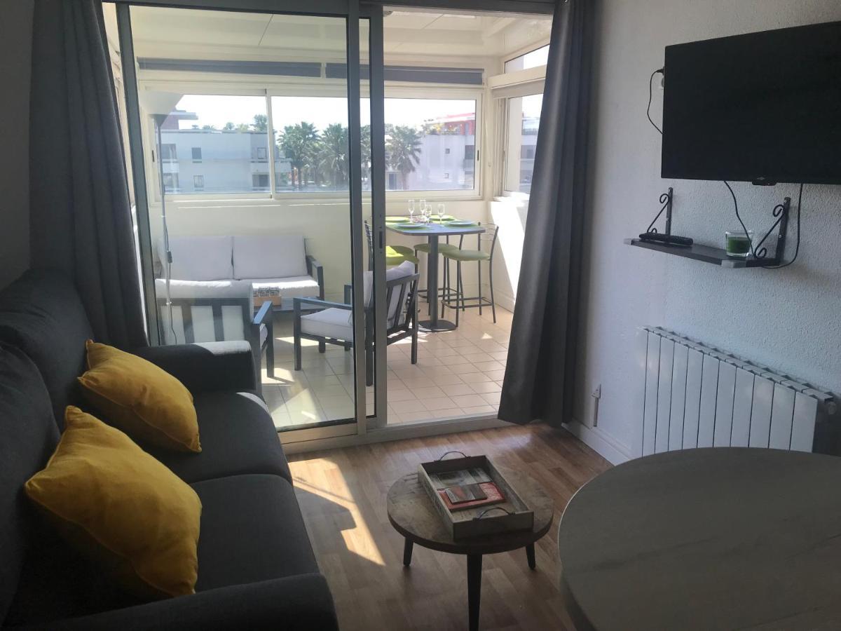 Charmant T2 Les Plages Dorees Vue Mer + Parking Sète Kültér fotó