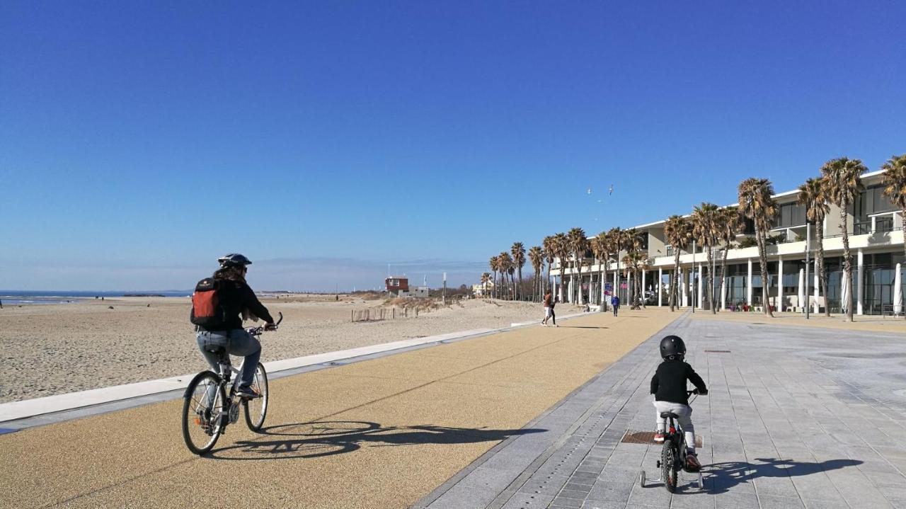 Charmant T2 Les Plages Dorees Vue Mer + Parking Sète Kültér fotó