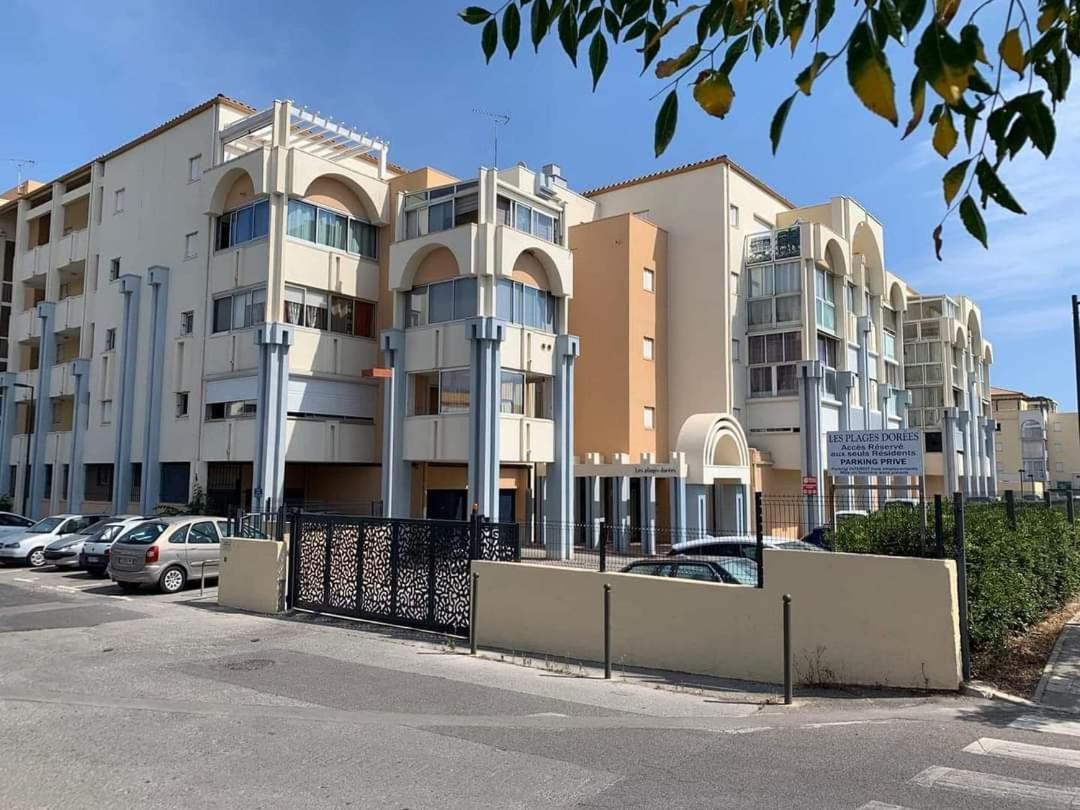 Charmant T2 Les Plages Dorees Vue Mer + Parking Sète Kültér fotó